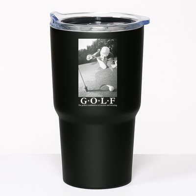 GOLF Perfect Combination Of Exercise And Swearing Tumbler