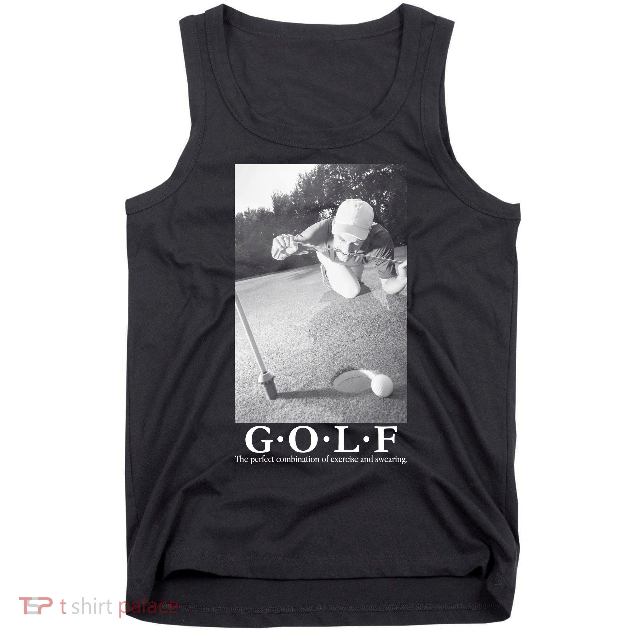 GOLF Perfect Combination Of Exercise And Swearing Tank Top