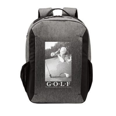 GOLF Perfect Combination Of Exercise And Swearing Vector Backpack