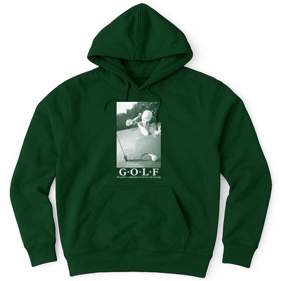 GOLF Perfect Combination Of Exercise And Swearing Hoodie