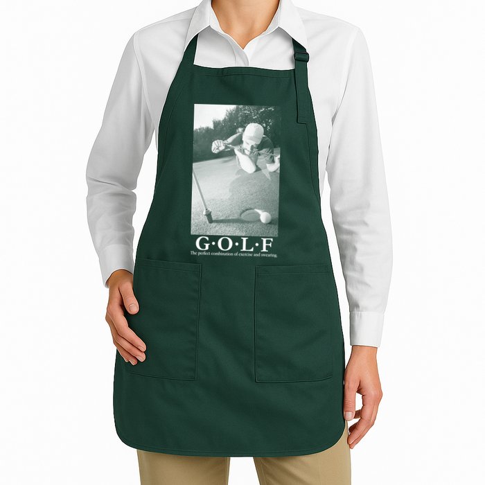 GOLF Perfect Combination Of Exercise And Swearing Apron