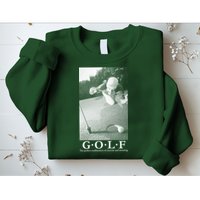 GOLF Perfect Combination Of Exercise And Swearing Sweatshirt