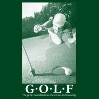 GOLF Perfect Combination Of Exercise And Swearing Mousepad