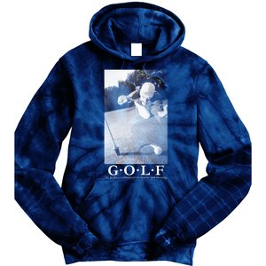 GOLF Perfect Combination Of Exercise And Swearing Tie Dye Hoodie