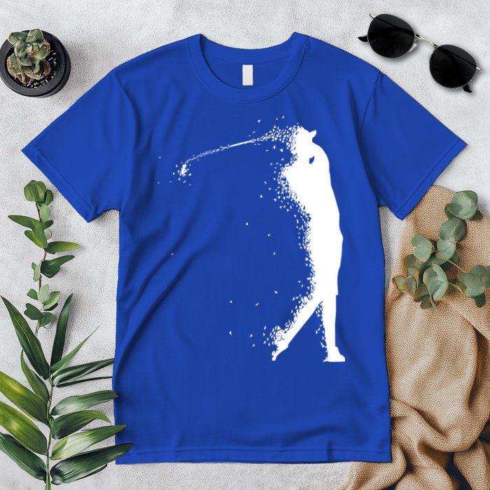 Golf Swing Splatter Golfer Logo Premium T-Shirt