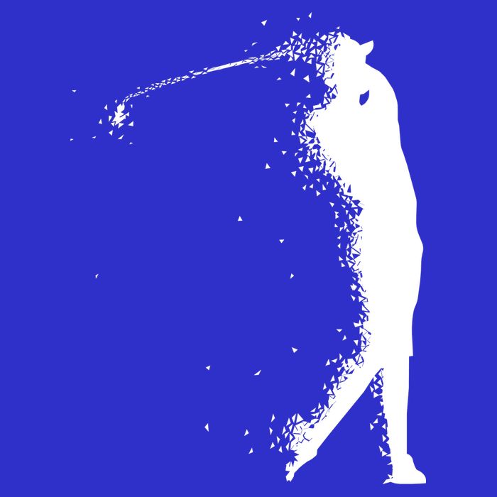 Golf Swing Splatter Golfer Logo Premium T-Shirt