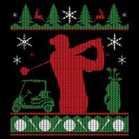 Golf Ugly Christmas Sweater Sweatshirt