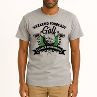 Golf Weekend Forecast Chance of Drinking Tall T-Shirt