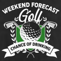 Golf Weekend Forecast Chance of Drinking Beanie