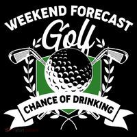 Golf Weekend Forecast Chance of Drinking Wool Snapback Cap