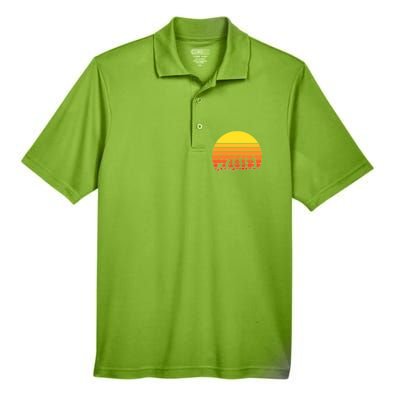 Golfer Evolution Sunset Men's Origin Performance Pique Polo