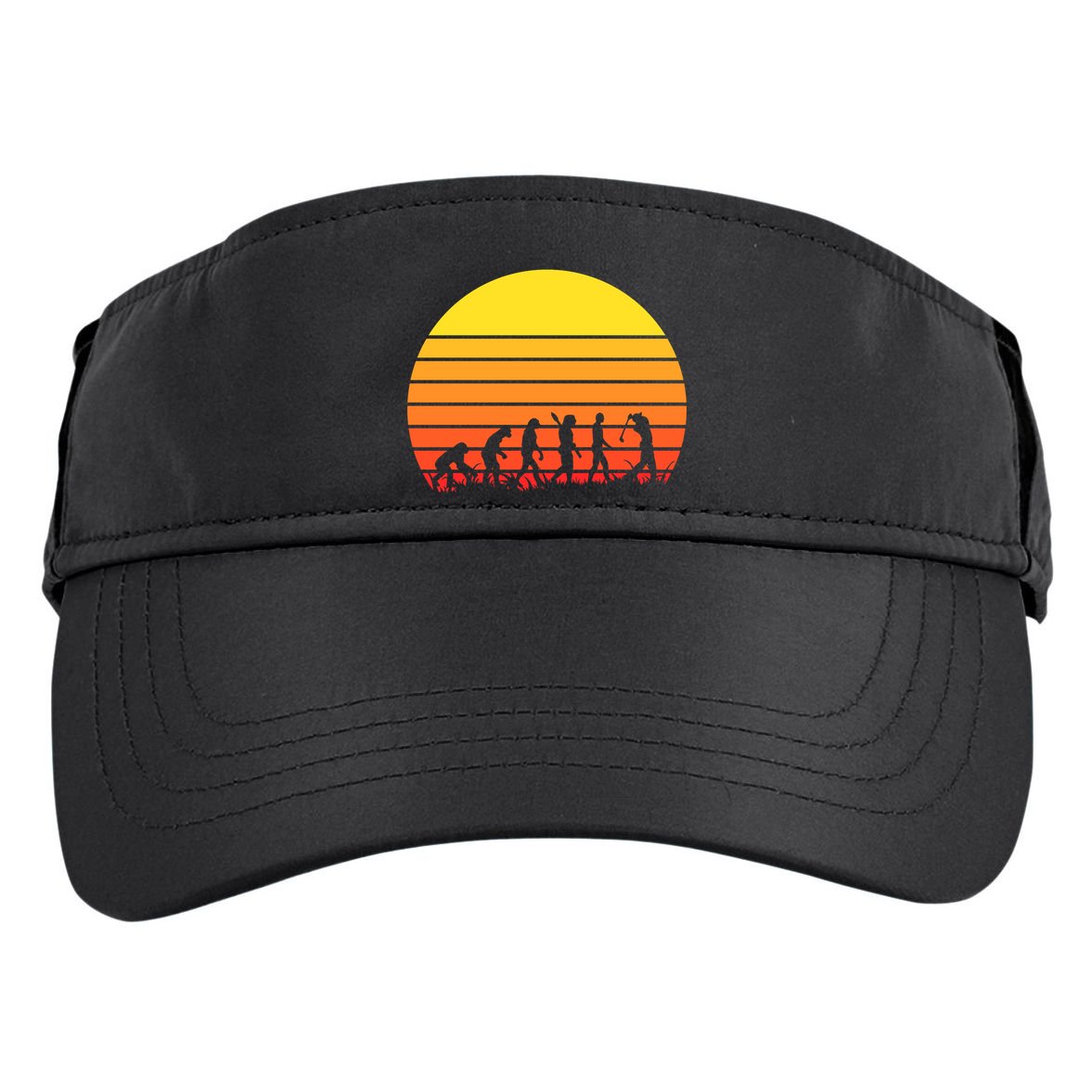 Golfer Evolution Sunset Adult Drive Performance Visor