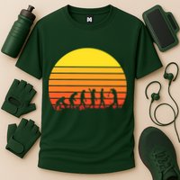 Golfer Evolution Sunset Performance Shirt