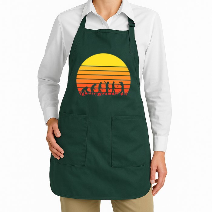 Golfer Evolution Sunset Apron