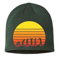 Golfer Evolution Sunset Sustainable Beanie