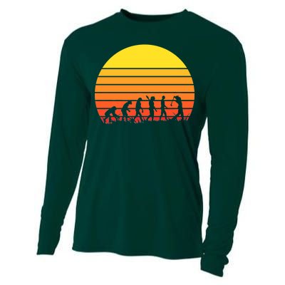 Golfer Evolution Sunset Cooling Performance Long Sleeve Crew