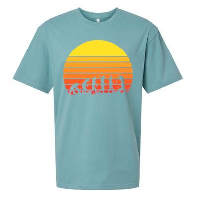 Golfer Evolution Sunset Sueded Cloud Jersey T-Shirt