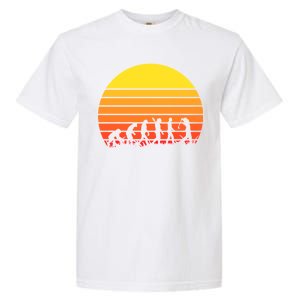 Golfer Evolution Sunset Garment-Dyed Heavyweight T-Shirt