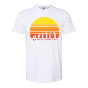 Golfer Evolution Sunset Softstyle® CVC T-Shirt