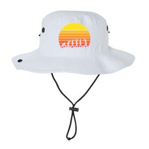 Golfer Evolution Sunset Legacy Cool Fit Booney Bucket Hat