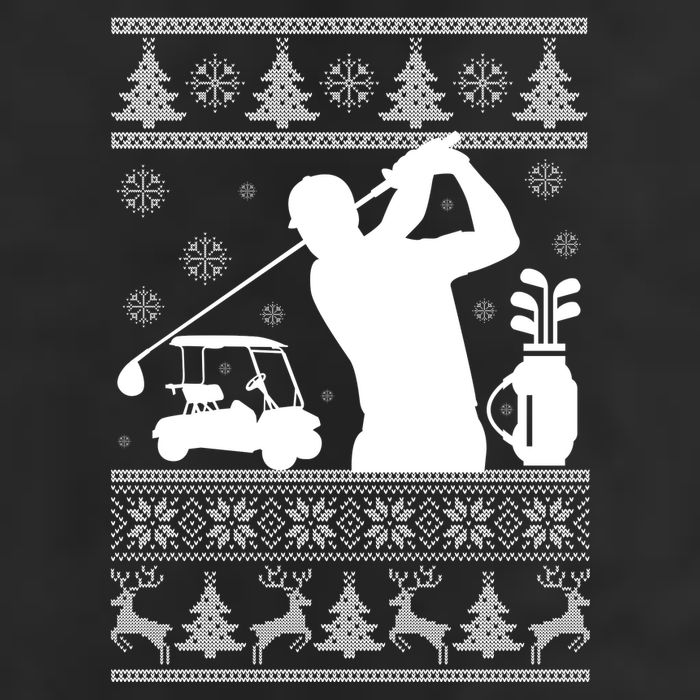 Golfing Fan Ugly Christmas Sweater Cool Comfort Performance Bucket Hat