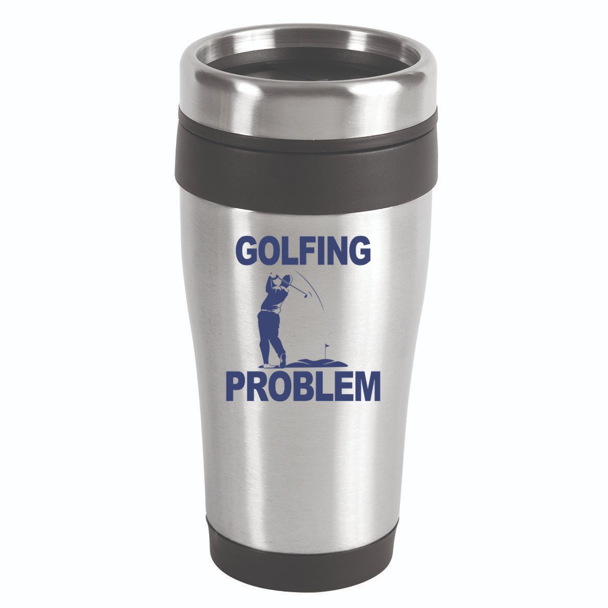Golfing Problem  16oz Travel Tumbler