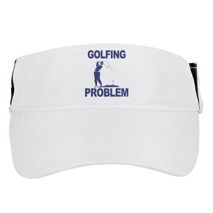 Golfing Problem  Adult Drive Performance Visor