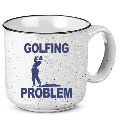 Golfing Problem  15oz Campfire Ceramic Mug