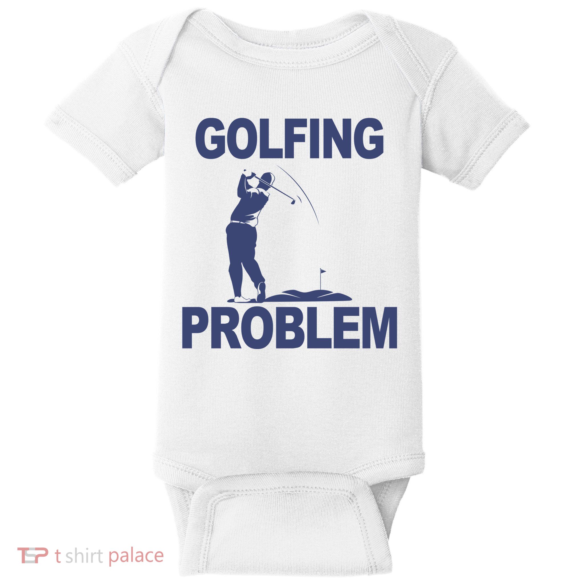 Golfing Problem  Baby Bodysuit