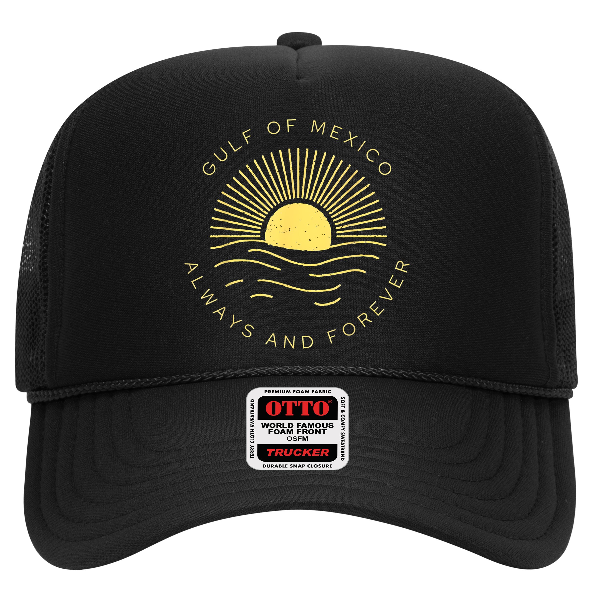 Gulf Of Mexico Always & Forever Vintage Sunset Political Hat