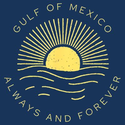 Gulf Of Mexico Always & Forever Vintage Sunset Political T-Shirt