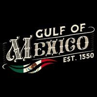 Gulf Of Mexico Est 1550 Retro Vintage Bucket Hat