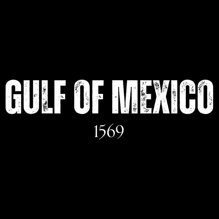 Gulf Of Mexico 1569 American Gulf Of Mexico Map Lover 7-Panel Snapback Hat