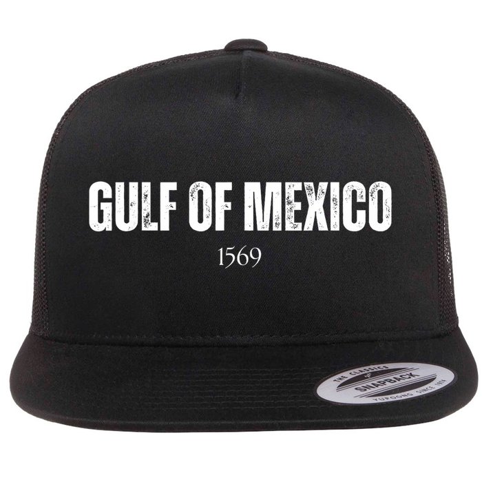 Gulf Of Mexico 1569 American Gulf Of Mexico Map Lover Flat Bill Trucker Hat