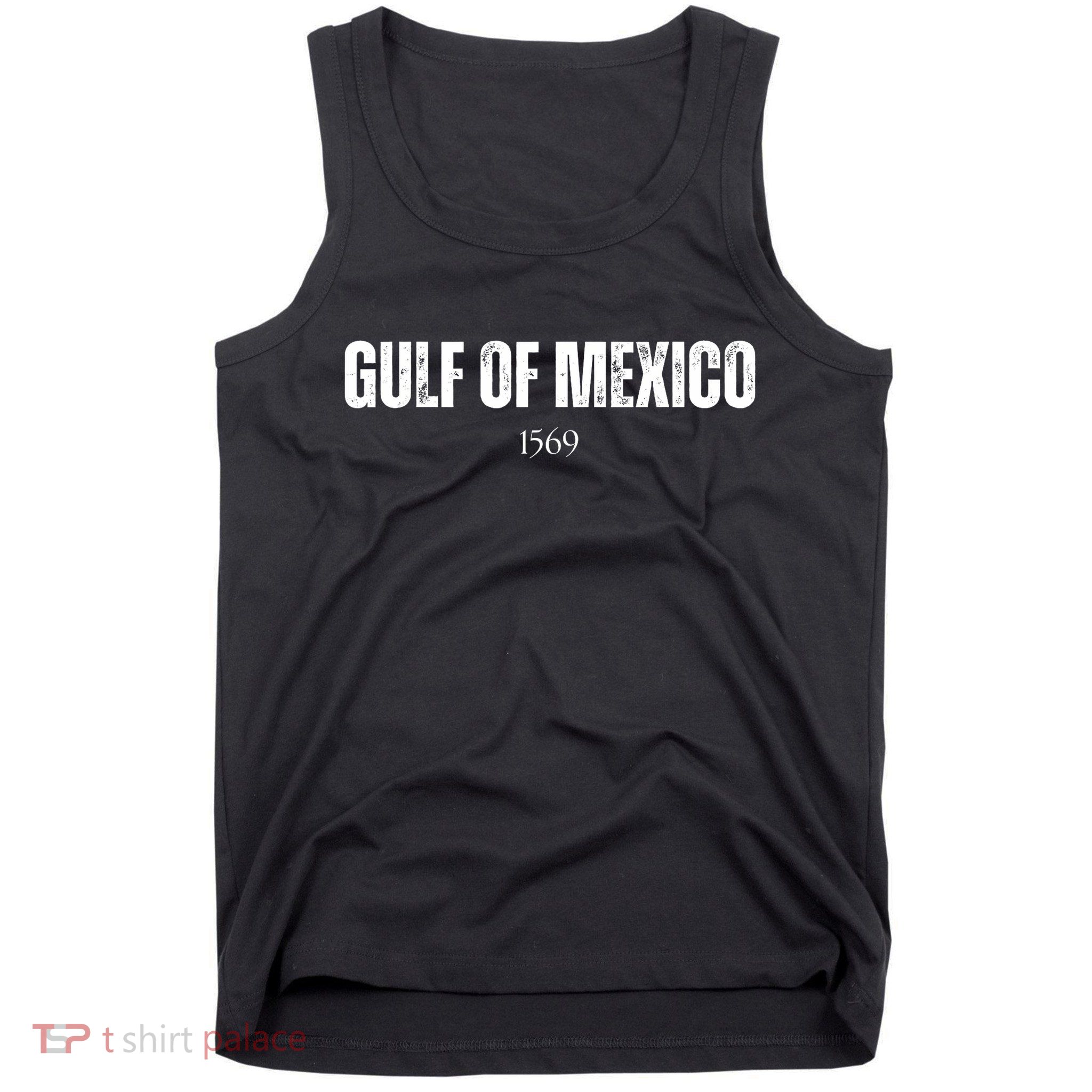 Gulf Of Mexico 1569 American Gulf Of Mexico Map Lover Tank Top