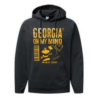 Georgia On My Mind Performance Fleece Hoodie