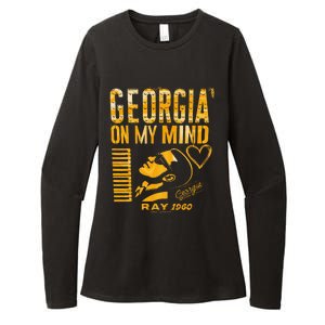 Georgia On My Mind Womens CVC Long Sleeve Shirt