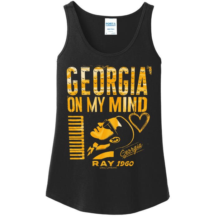 Georgia On My Mind Ladies Essential Tank