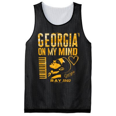 Georgia On My Mind Mesh Reversible Basketball Jersey Tank