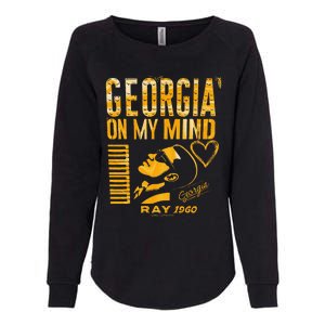 Georgia On My Mind Womens California Wash Sweatshirt