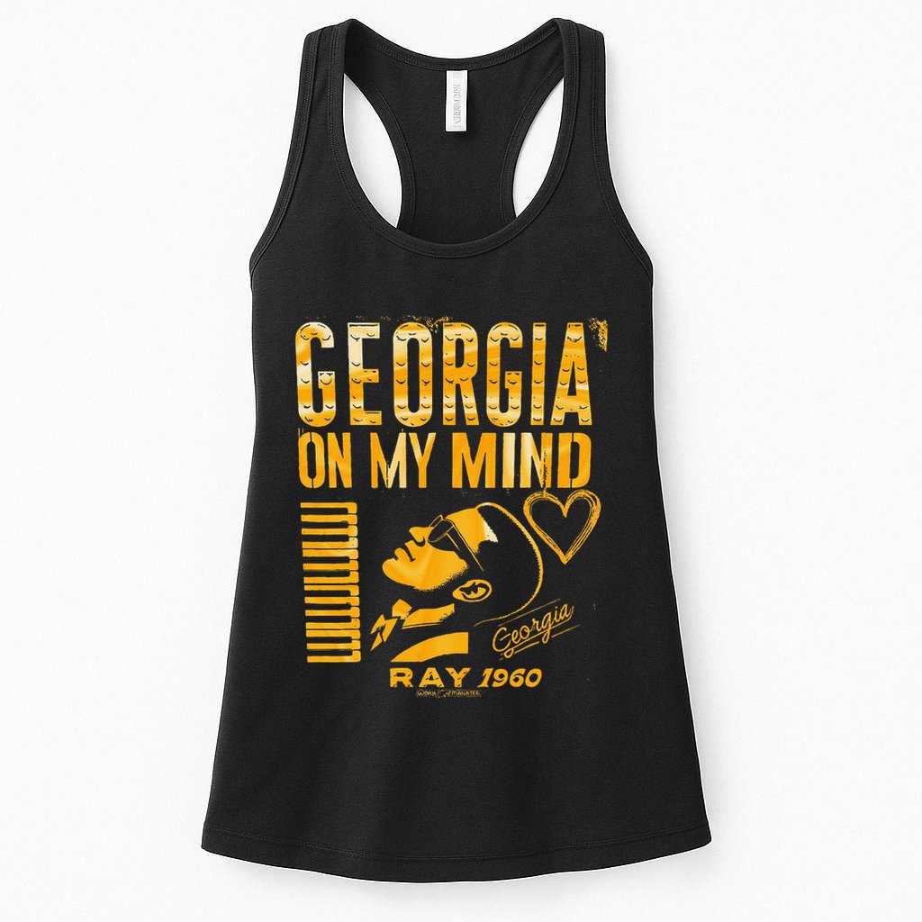 Georgia On My Mind Womens Tank Top