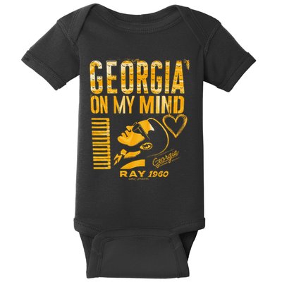 Georgia On My Mind Baby Bodysuit