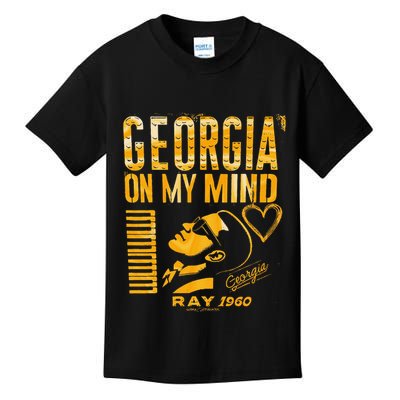 Georgia On My Mind Kids T-Shirt