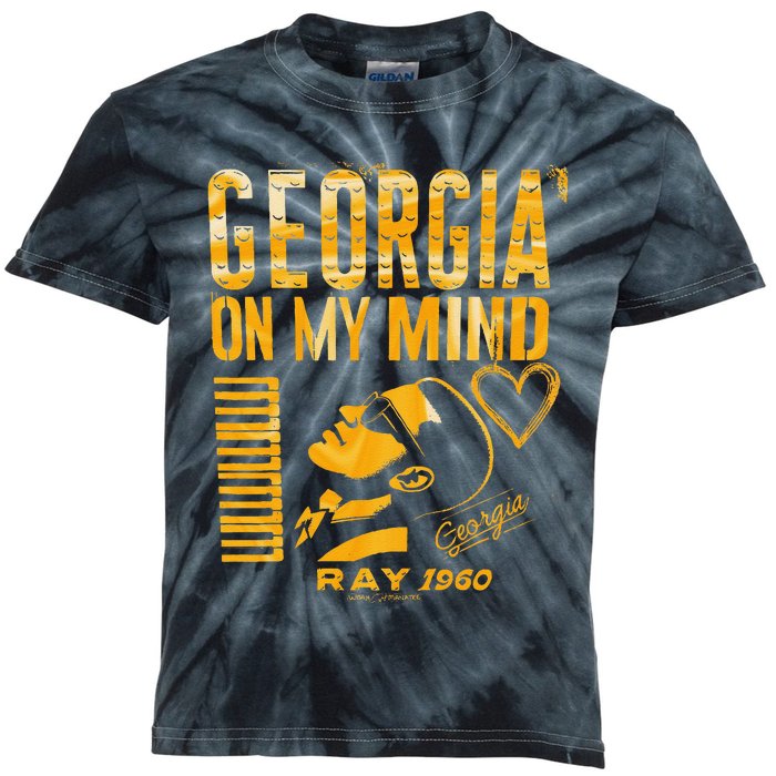 Georgia On My Mind Kids Tie-Dye T-Shirt