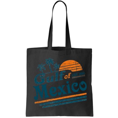 Gulf of Mexico Est 1550 Retro Vintage Beach Gulf of Mexico Bag