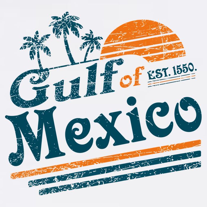 Gulf of Mexico Est 1550 Retro Vintage Beach Gulf of Mexico Hat
