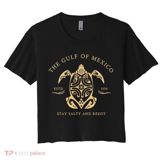Gulf Of Mexico Super Soft Gulf Coast Crop Top