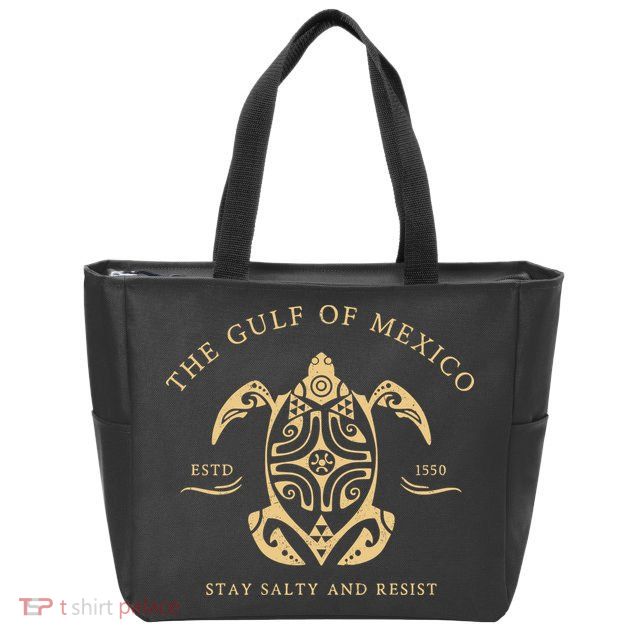 Gulf Of Mexico Super Soft Gulf Coast Zip Tote Bag