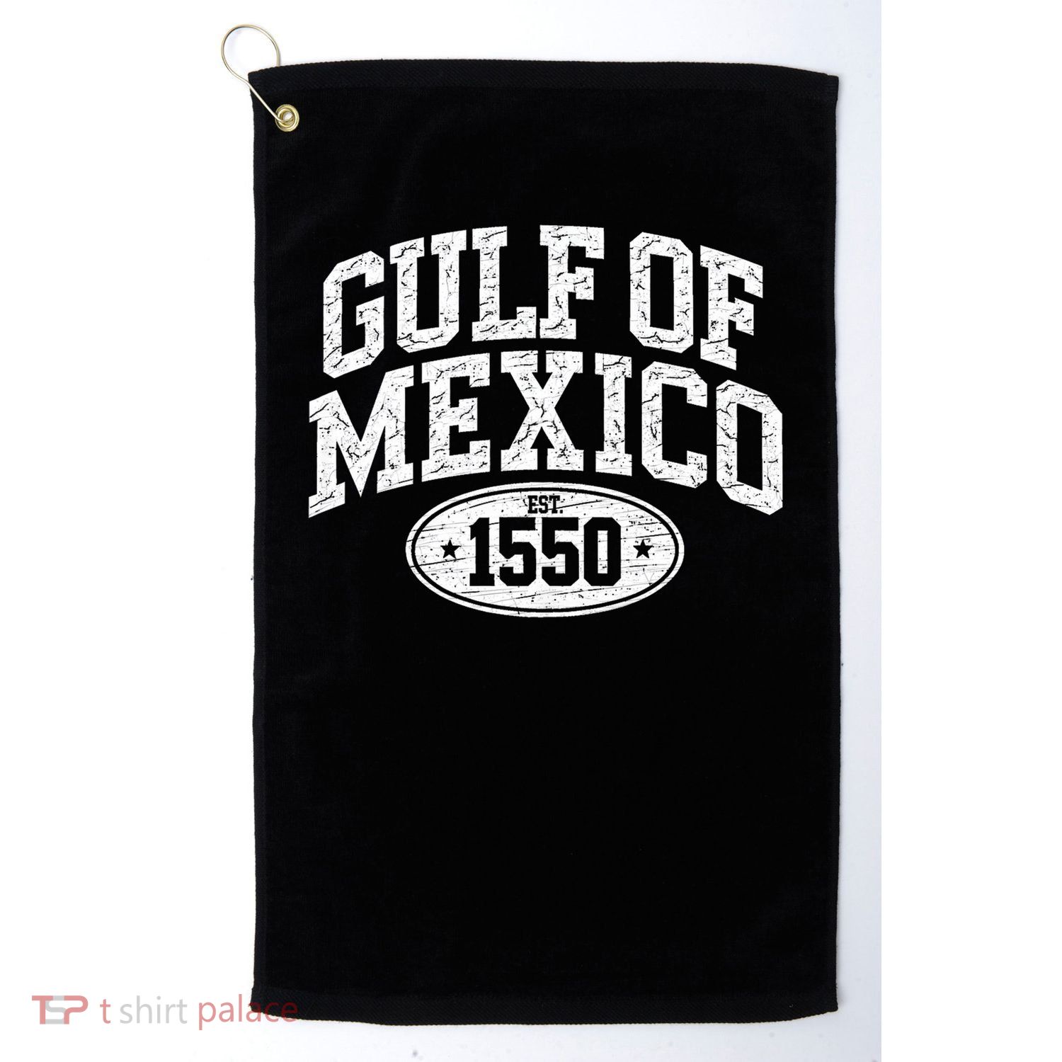 Gulf of Mexico Shirt Women Est 1550 Golf Towel