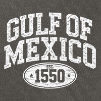 Gulf of Mexico Shirt Women Est 1550 Cotton Canvas Backpack